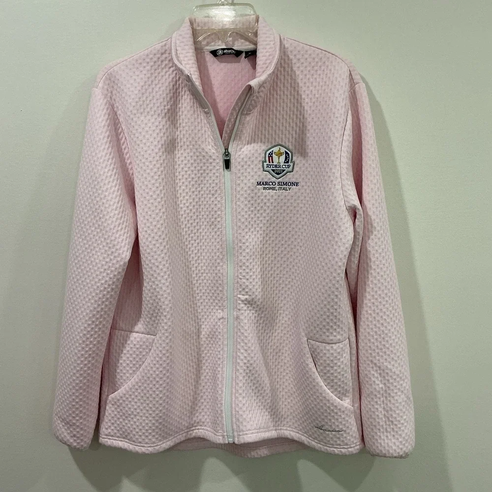 Abacus Sportswear Golf Jacket Womens‎  Size XL Ryder Cup 2023 Marco Simone Golf